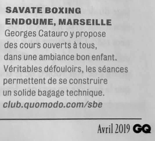 Article de presse 2019
Magazine GQ