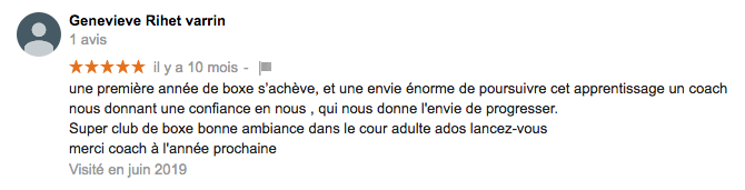 Avis Google