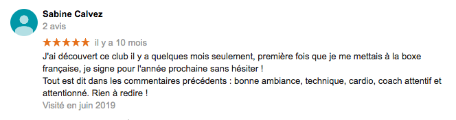 Avis Google