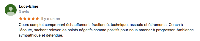 Avis Google
