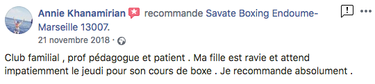 Avis FB